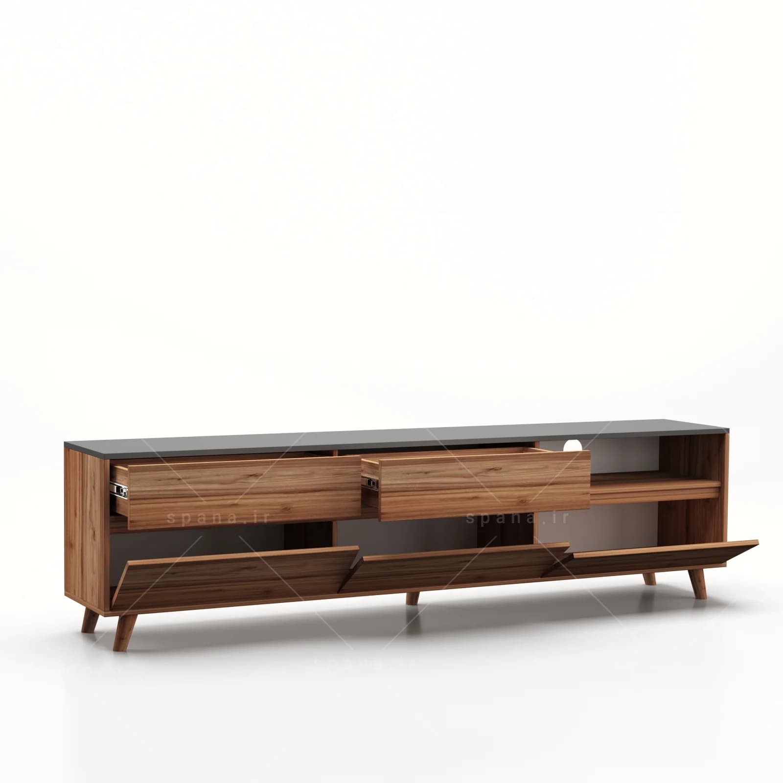 میز تلویزیون کد 110 طرح C – طول 200 — تصویر ۵
