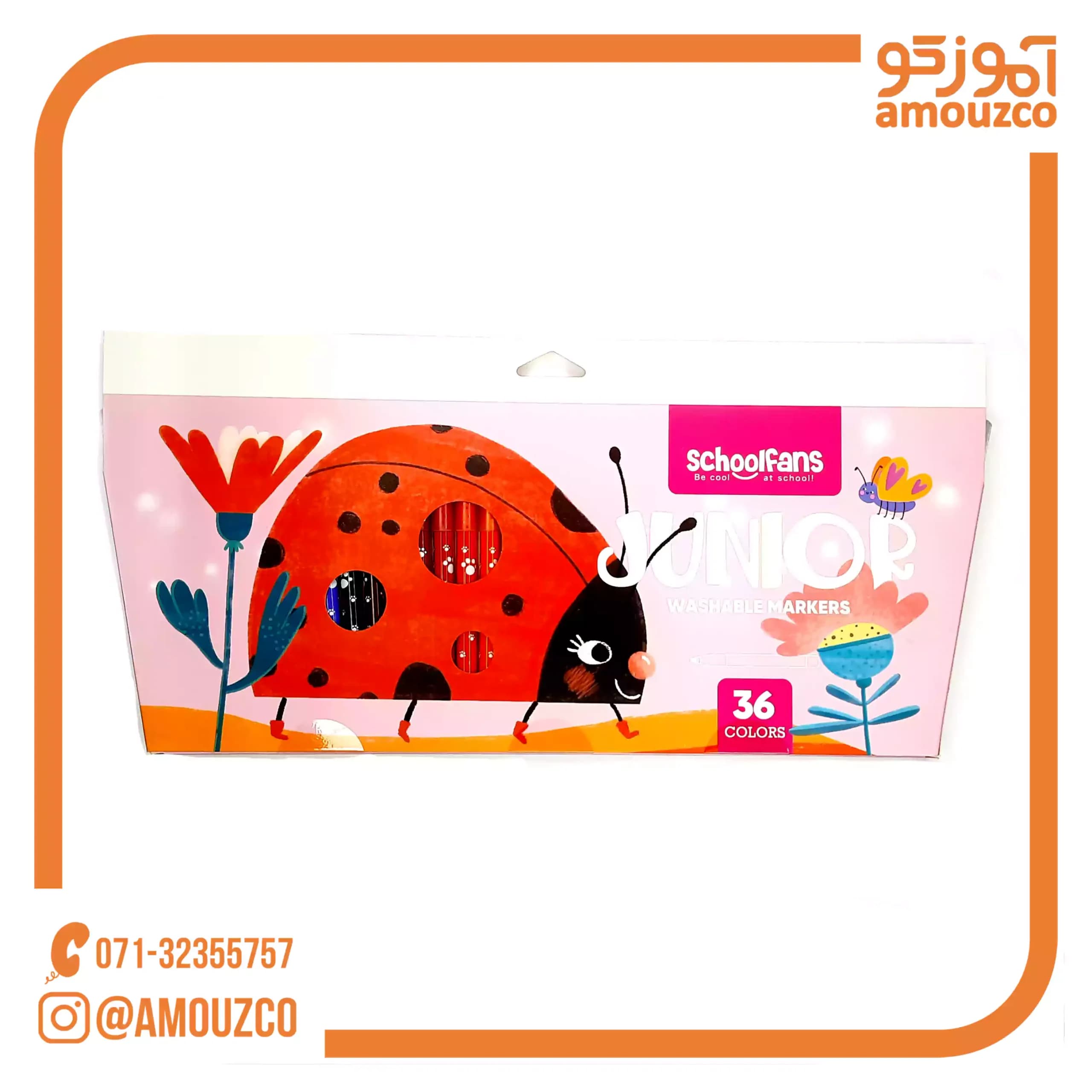 ماژیک 36 رنگ مدل جونیور اسکول فنس مدل FA922203