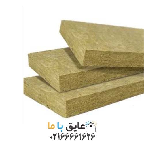 پشم سنگ تخته ای پوشینگر ضخامت 10 سانت دانسیته 80 — تصویر ۴