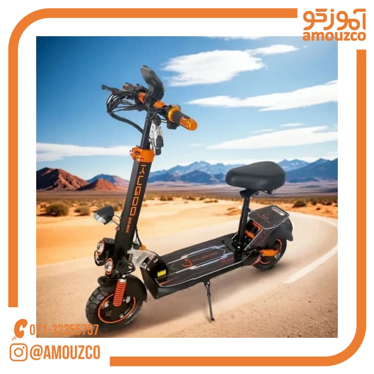 اسکوتر برقی kugoo E10 max — تصویر ۵
