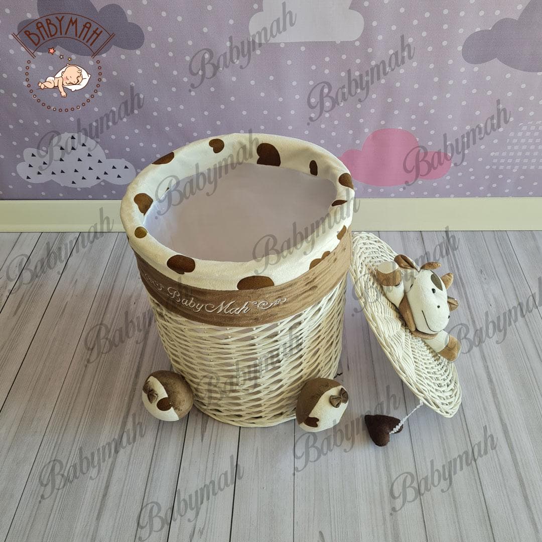 سبد استوانه سایز کوچک گاو — تصویر ۴