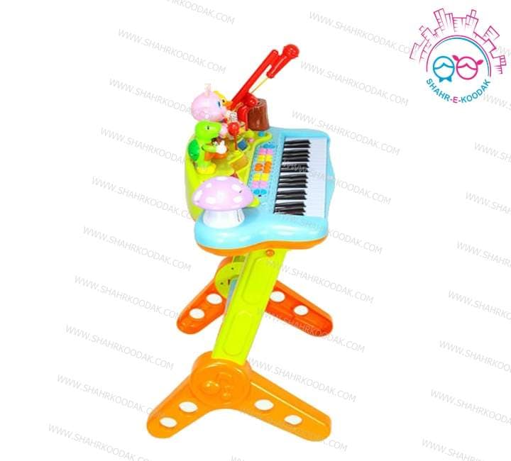 ارگ آموزشي همراه با صندلي هولي تويز 669 – Huile toys Funny Playing and Learning Electronic Organ — تصویر ۹