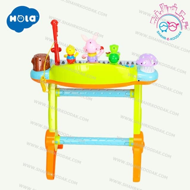 ارگ آموزشي همراه با صندلي هولي تويز 669 – Huile toys Funny Playing and Learning Electronic Organ — تصویر ۳