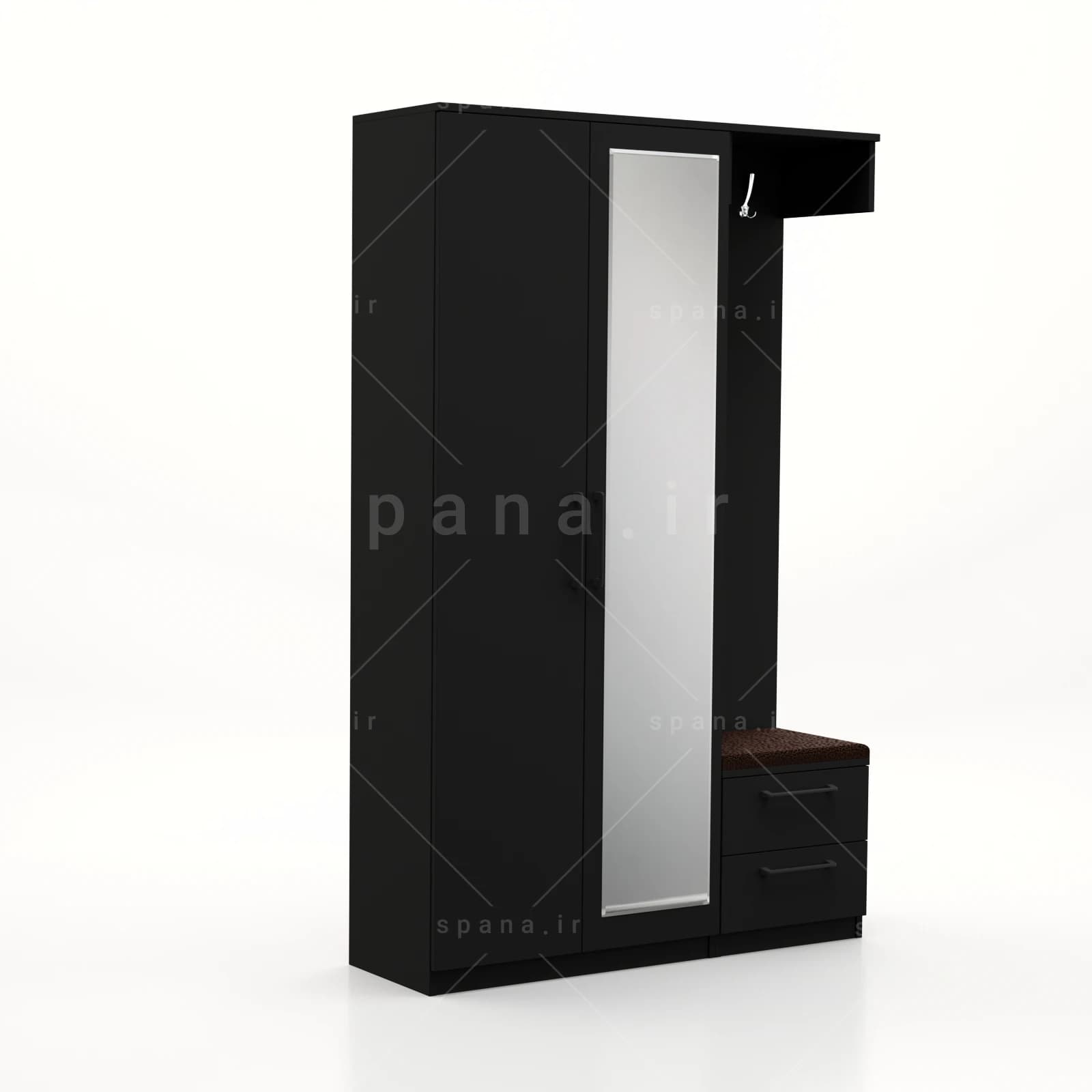 جاکفشی جالباسی دار ساویز کد 105 – طول 110 — تصویر ۸