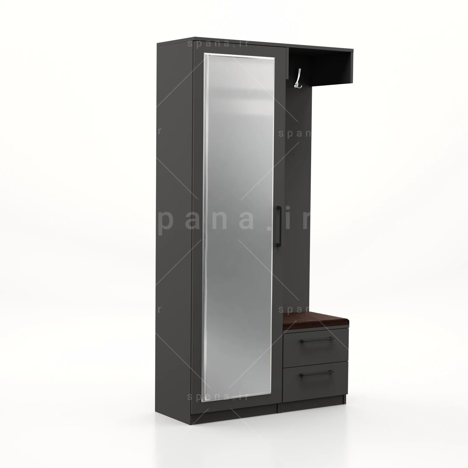 جاکفشی جالباسی دار ساویز کد 104 – طول 90 — تصویر ۳