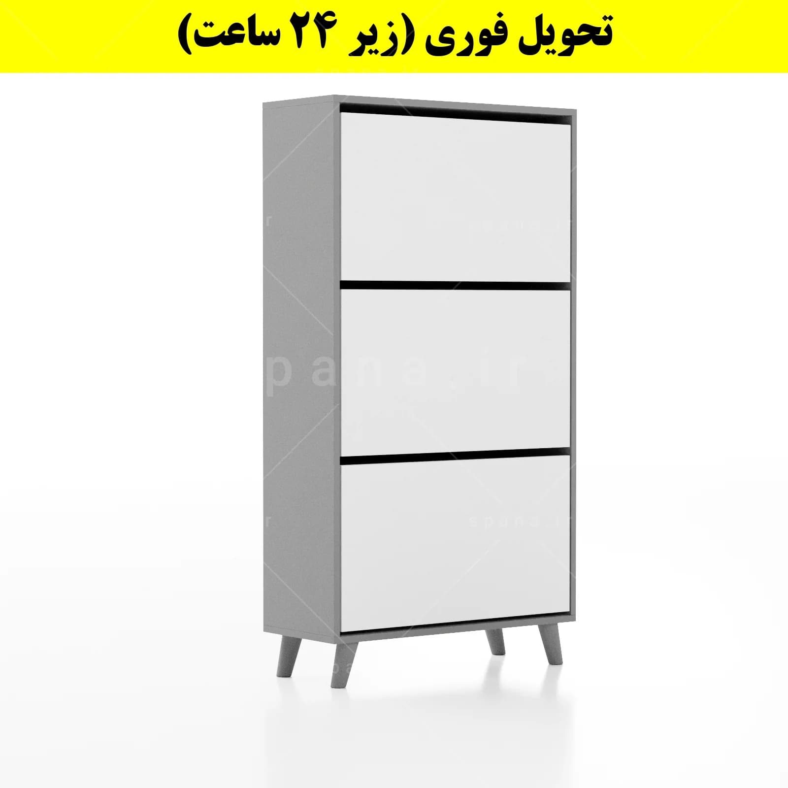 جاکفشی داشبوردی سه درب طرح ایکیا – طول 70 (تحویل فوری) — تصویر ۱۲