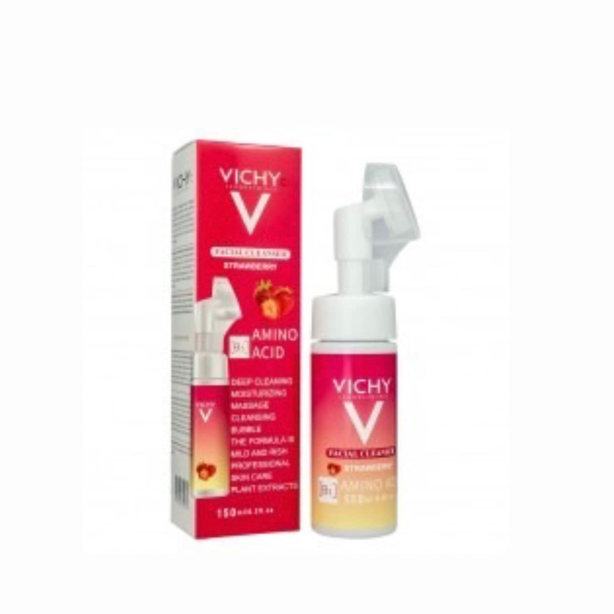 فوم شستشوی ویشی عصاره توتفرنگی Vichy