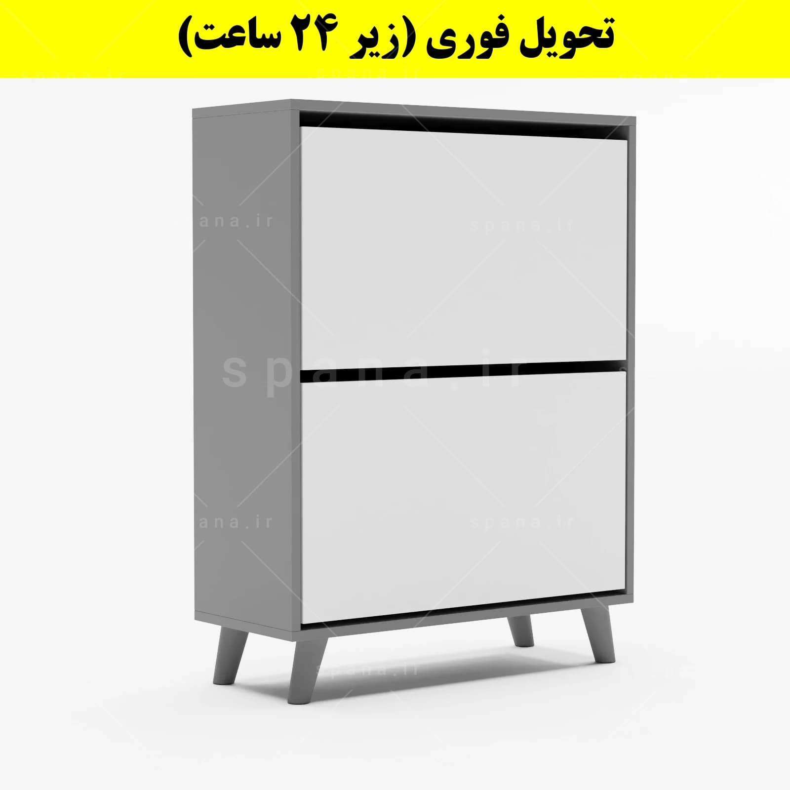 جاکفشی داشبوردی دو درب طرح ایکیا – طول 70 (تحویل فوری) — تصویر ۱۱