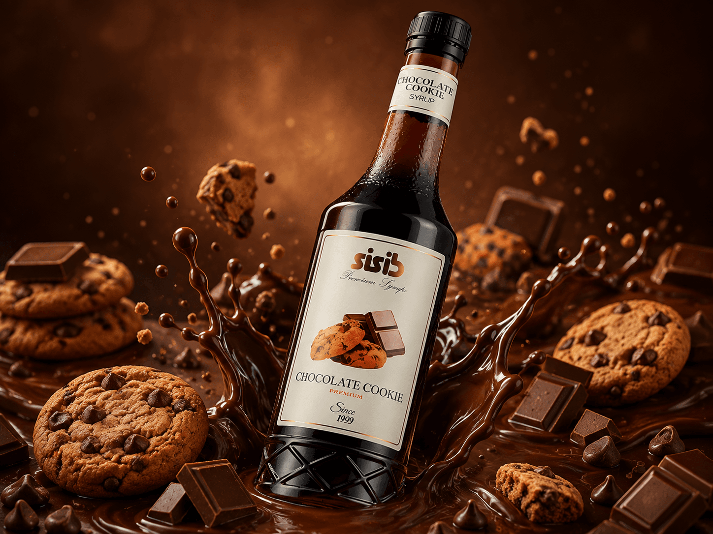 سیروپ کوکی شکلات (Chocolate Cookie) سی‌سیب