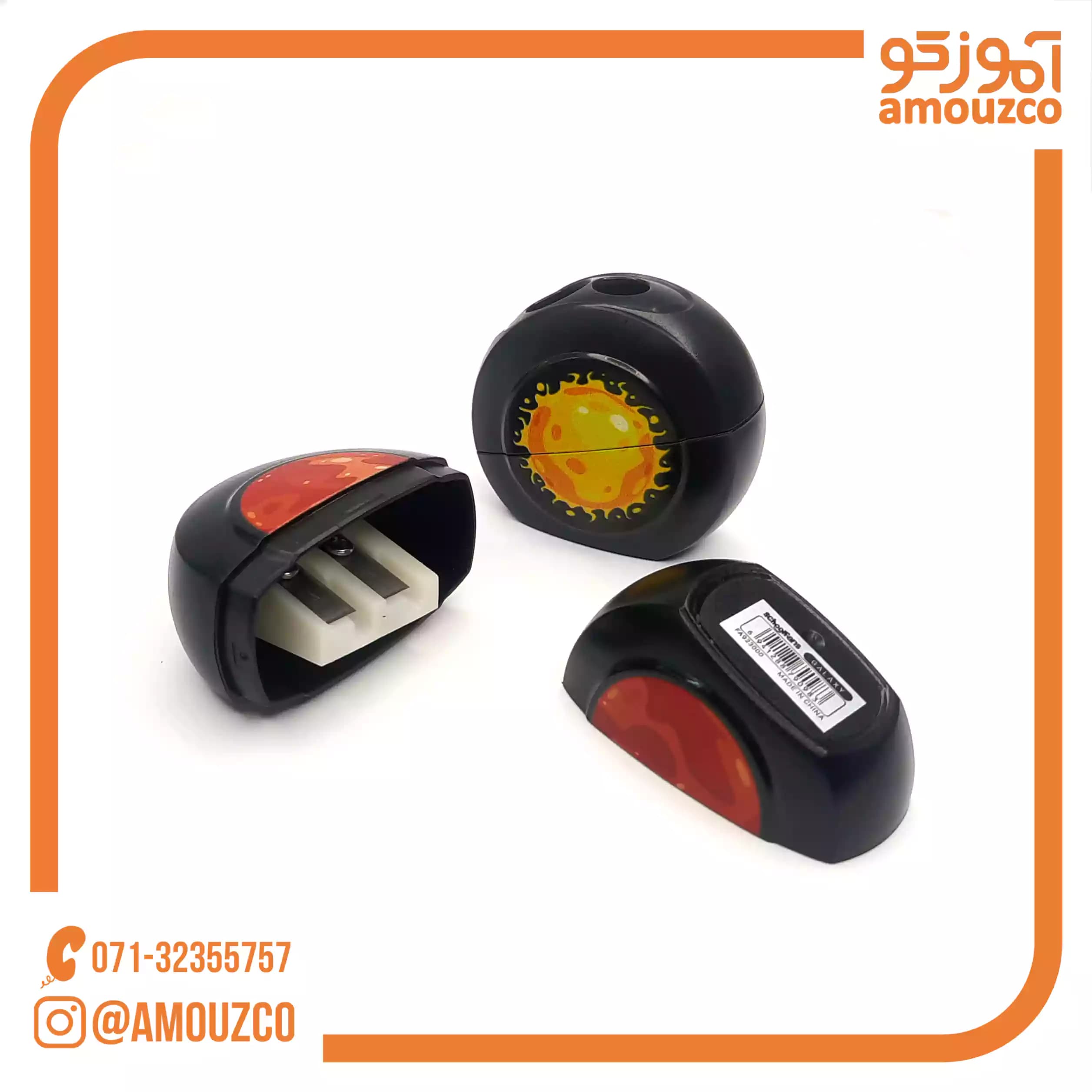 تراش مخزندار دو سوراخه اسکول فنس مدل FA923000 — تصویر ۴