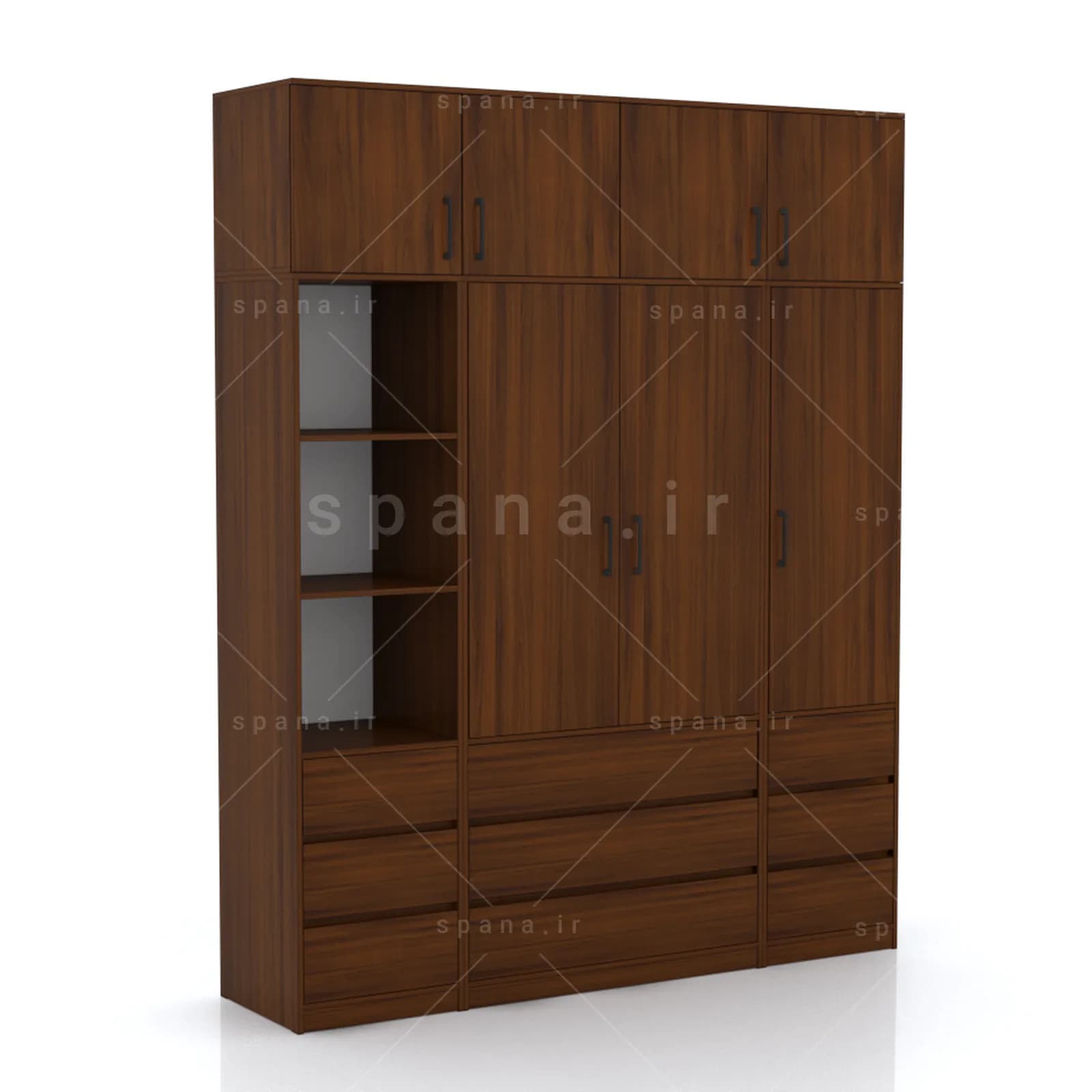 کمد طول 200 کالکشن پازلی ماکان کد 109 — تصویر ۵