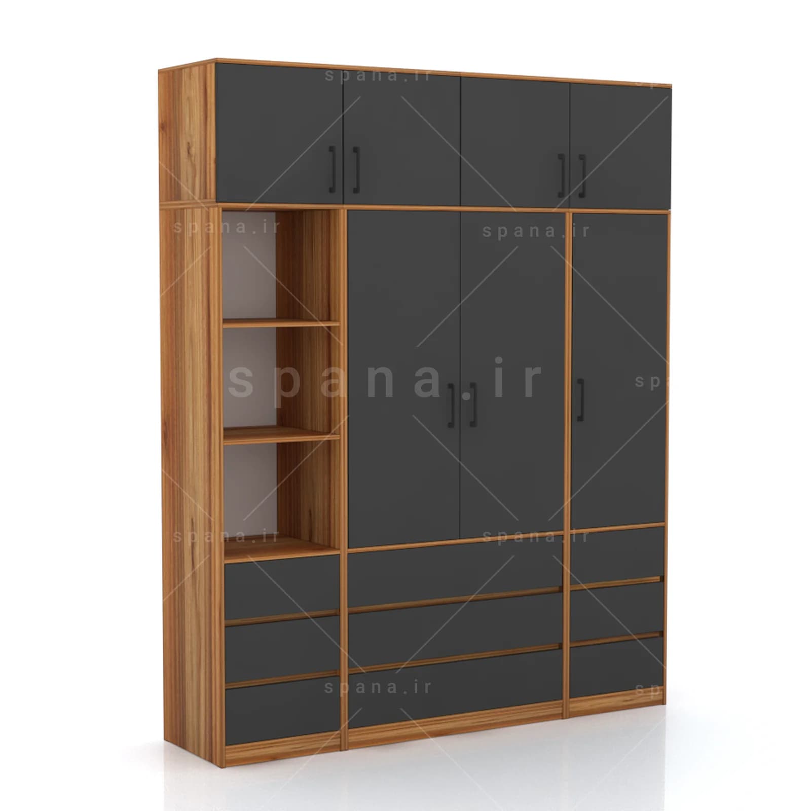 کمد طول 200 کالکشن پازلی ماکان کد 109 — تصویر ۸