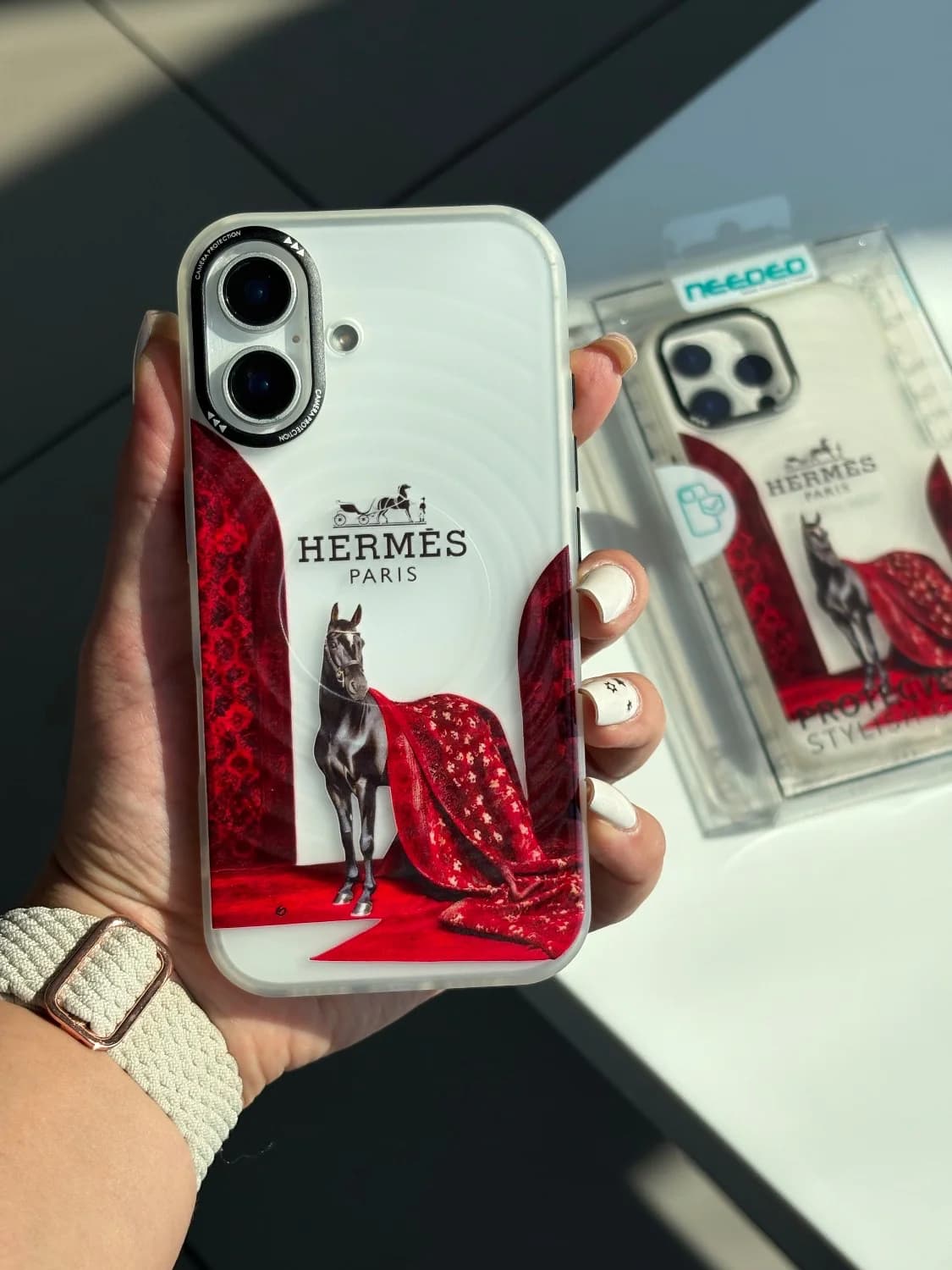 قاب گوشی مدل HERMES CARPET — تصویر ۴
