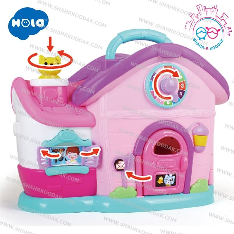 خانه اسباب بازی موزیکال اِما هولا Emma’s toy house – 3128B — تصویر ۹