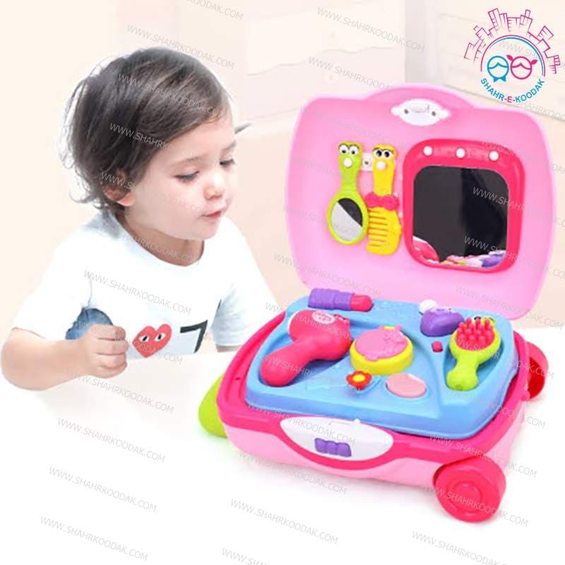 3109 ست چمدان آرايشي هولي تويز – Princess Suitcase — تصویر ۵