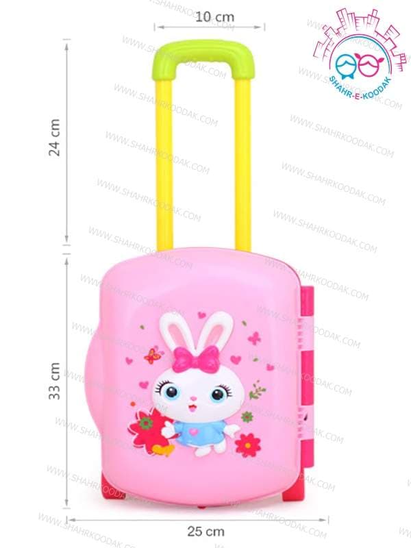 3109 ست چمدان آرايشي هولي تويز – Princess Suitcase — تصویر ۲