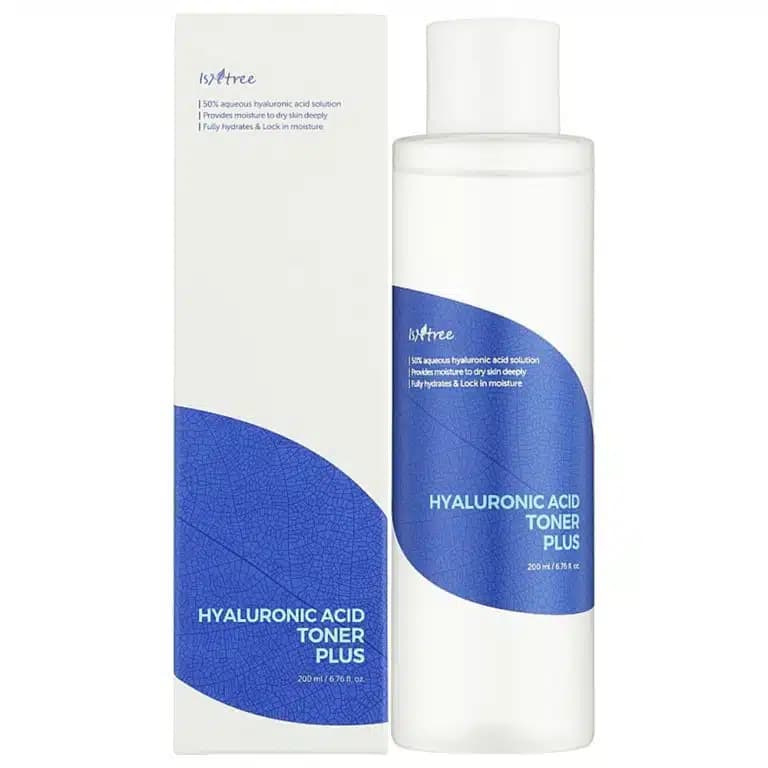 تونر آبرسان قوی هیالورونیک اسید پلاس ایزنتری Isntree Hyaluronic Acid Toner — تصویر ۴