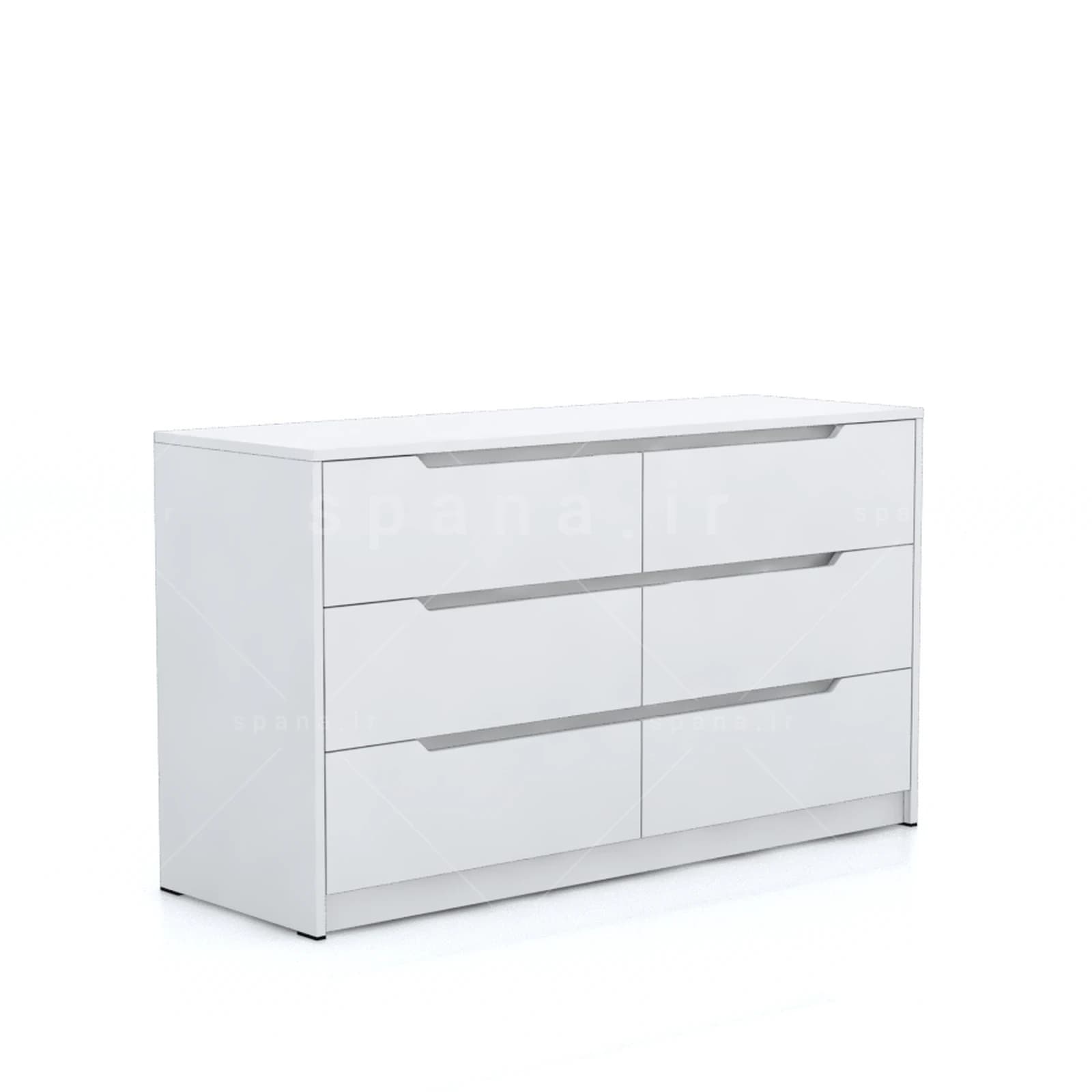 دراور 6 کشو میلان پاسنگ دار – طول 120 — تصویر ۱۲