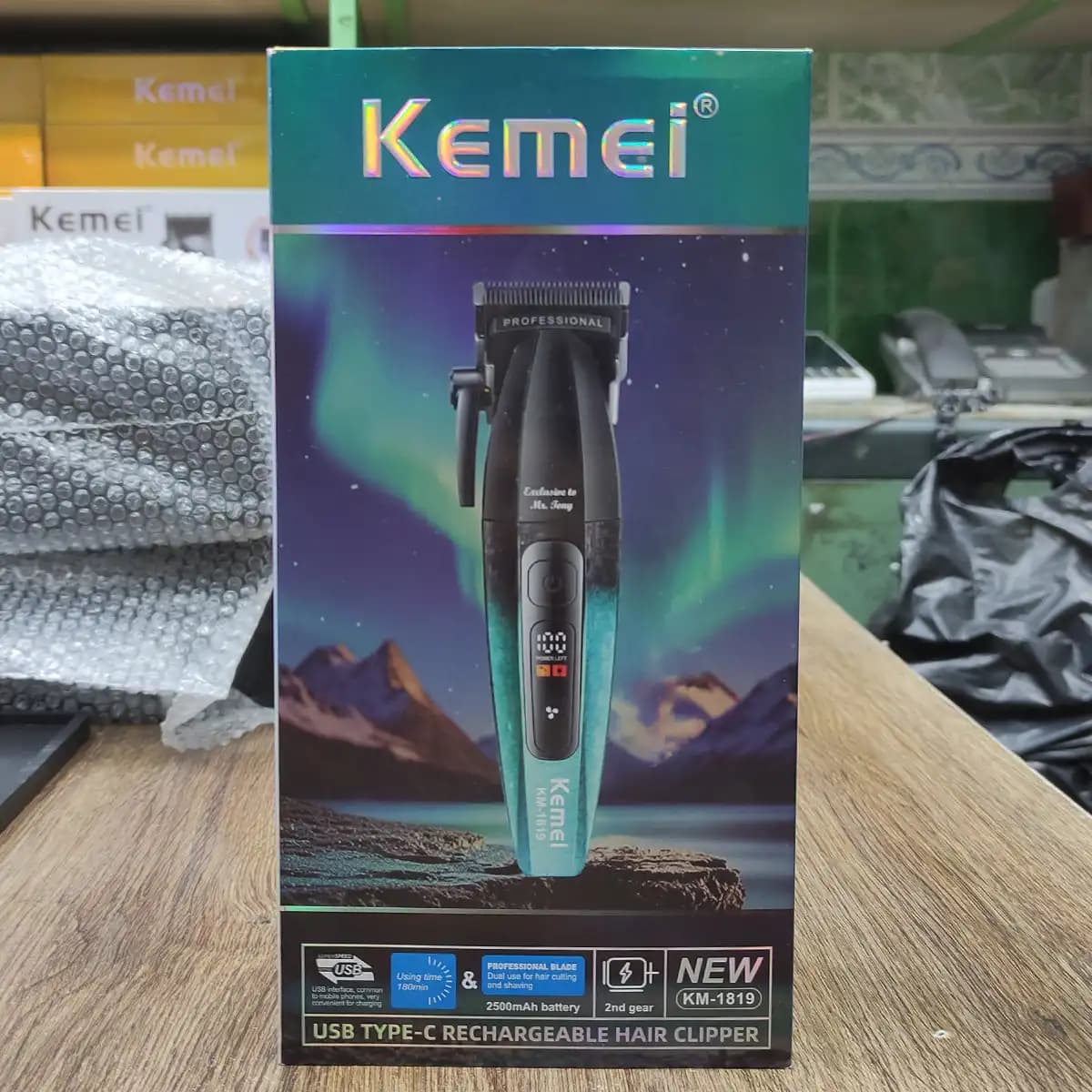 ماشین اصلاح کیمی مدل KM-1819 — تصویر ۷
