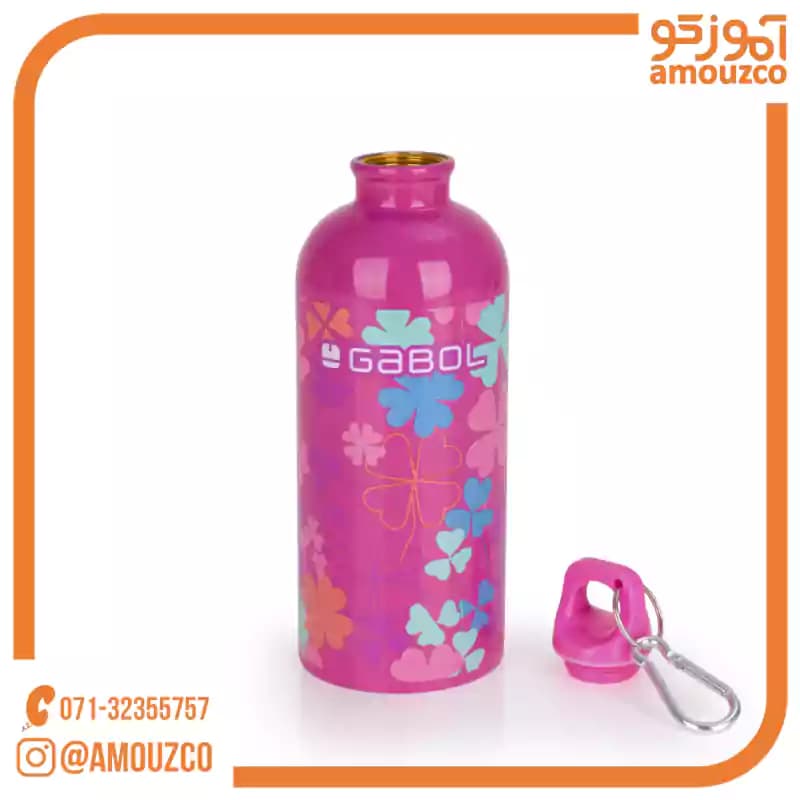 قمقمه آلومینیومی Clover سایز 21×7×7 گابل — تصویر ۲