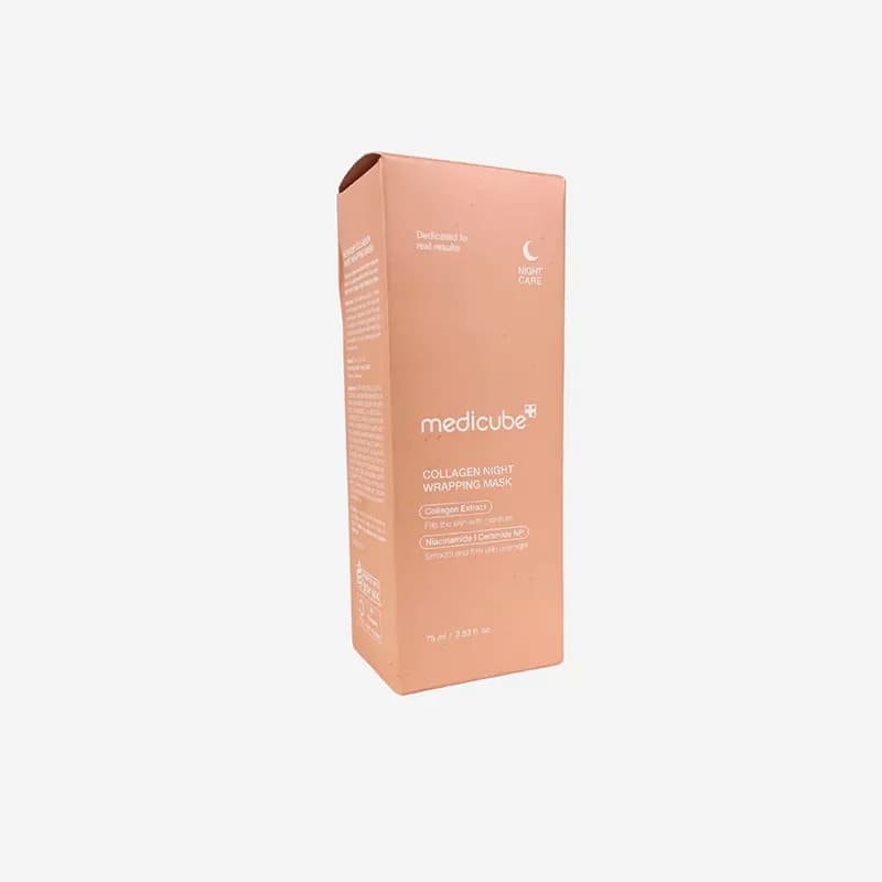ماسک لایه بردار پوست مدی کیوب MEDICUBE Collagen Night Wrapping — تصویر ۴