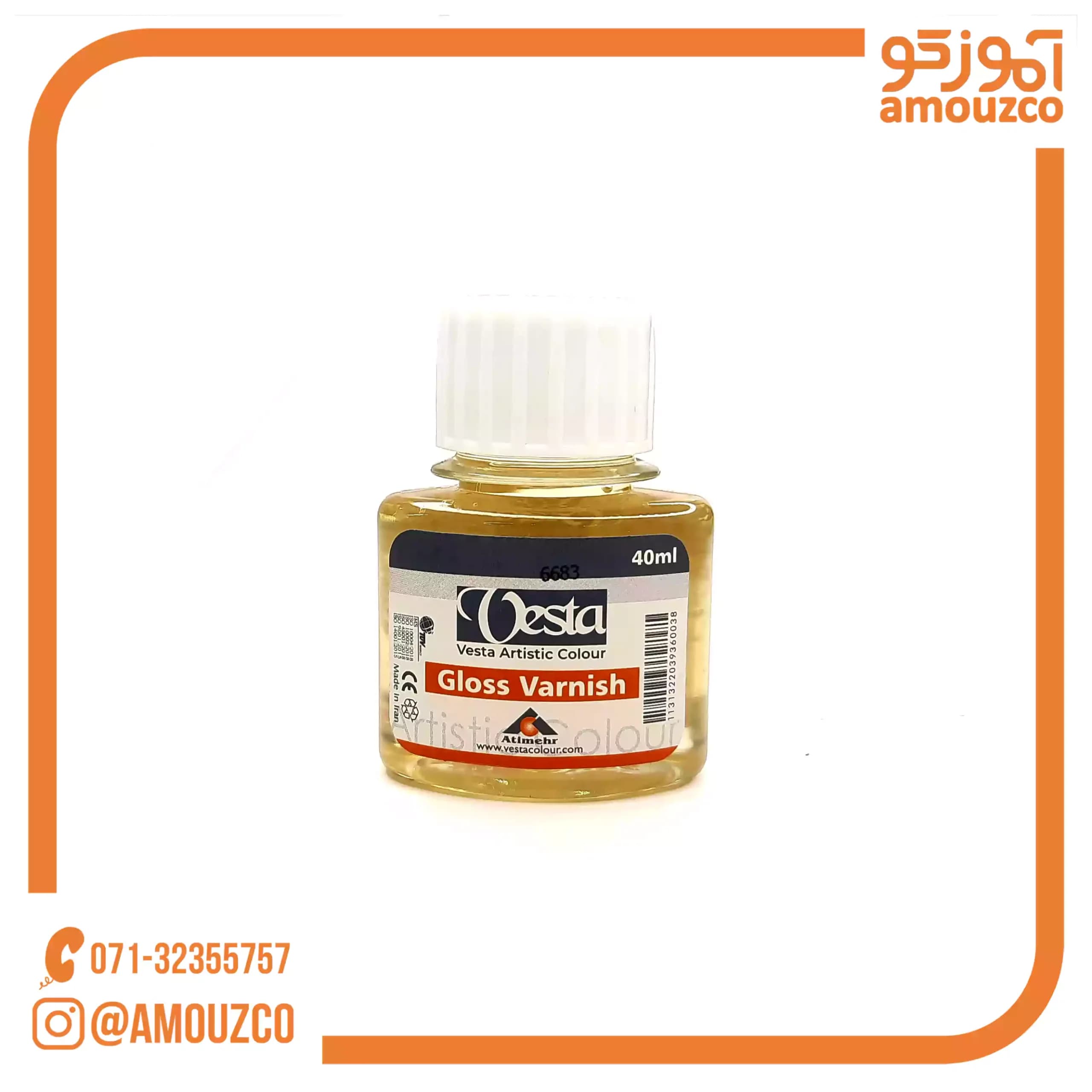 وارنیش براق وستا 40 میل