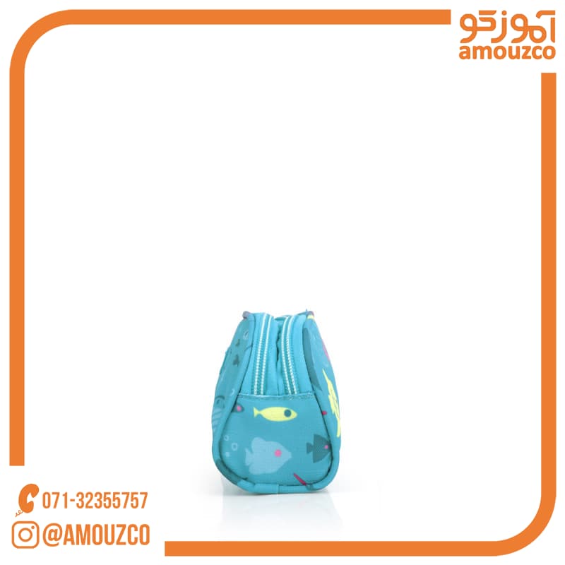 جامدادی دو زیپ Acqua سایز 22×8×6 گابل — تصویر ۸