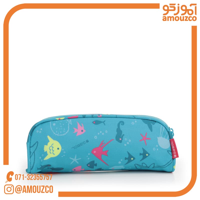 جامدادی دو زیپ Acqua سایز 22×8×6 گابل