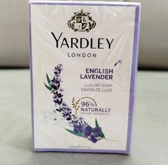 صابون یاردلی انگلیسی اصل رایحه گل لاوندر
