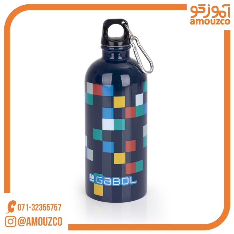 قمقمه آلومینیومی Cubik سایز 21×7×7 گابل