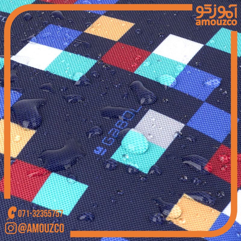 جامدادی دو زیپ Cubik سایز 22×8×6 گابل — تصویر ۵