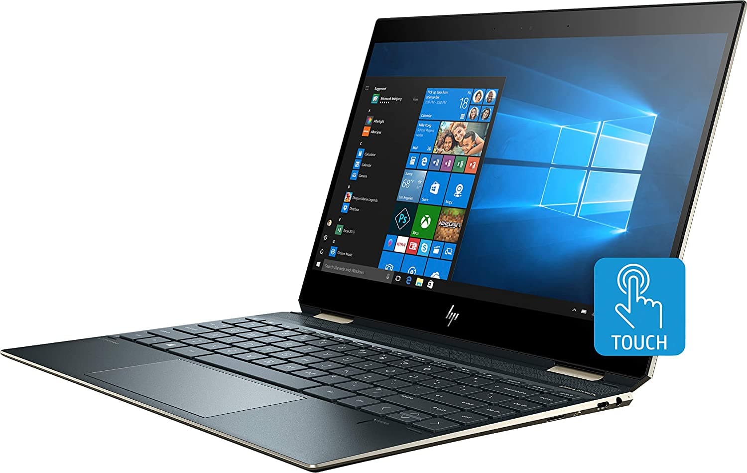 لپ‌تاپ اچ پی اسپکتر نسل10 13 اینچ مدل Spectre x360 Gem Cut — تصویر ۷