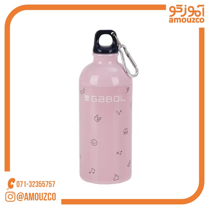 قمقمه آلومینیومی Icon سایز 21×7×7 گابل — تصویر ۴