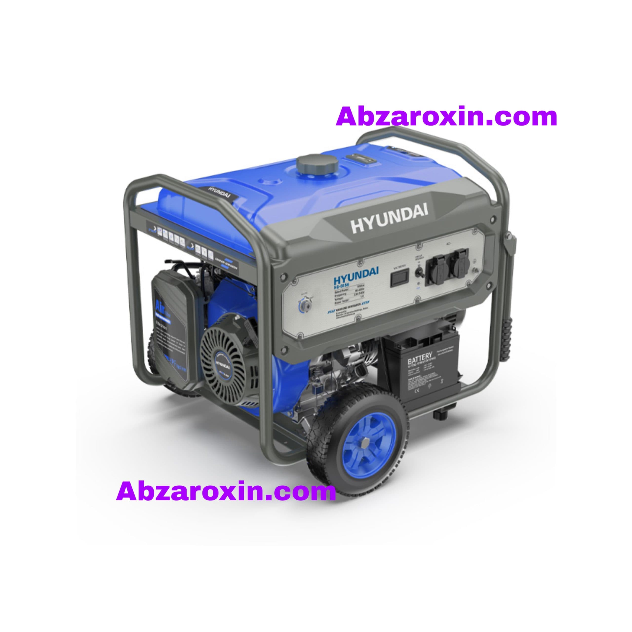 موتور برق بنزینی 8.5 کیلووات ریموت دار هیوندای مدل HG-8156