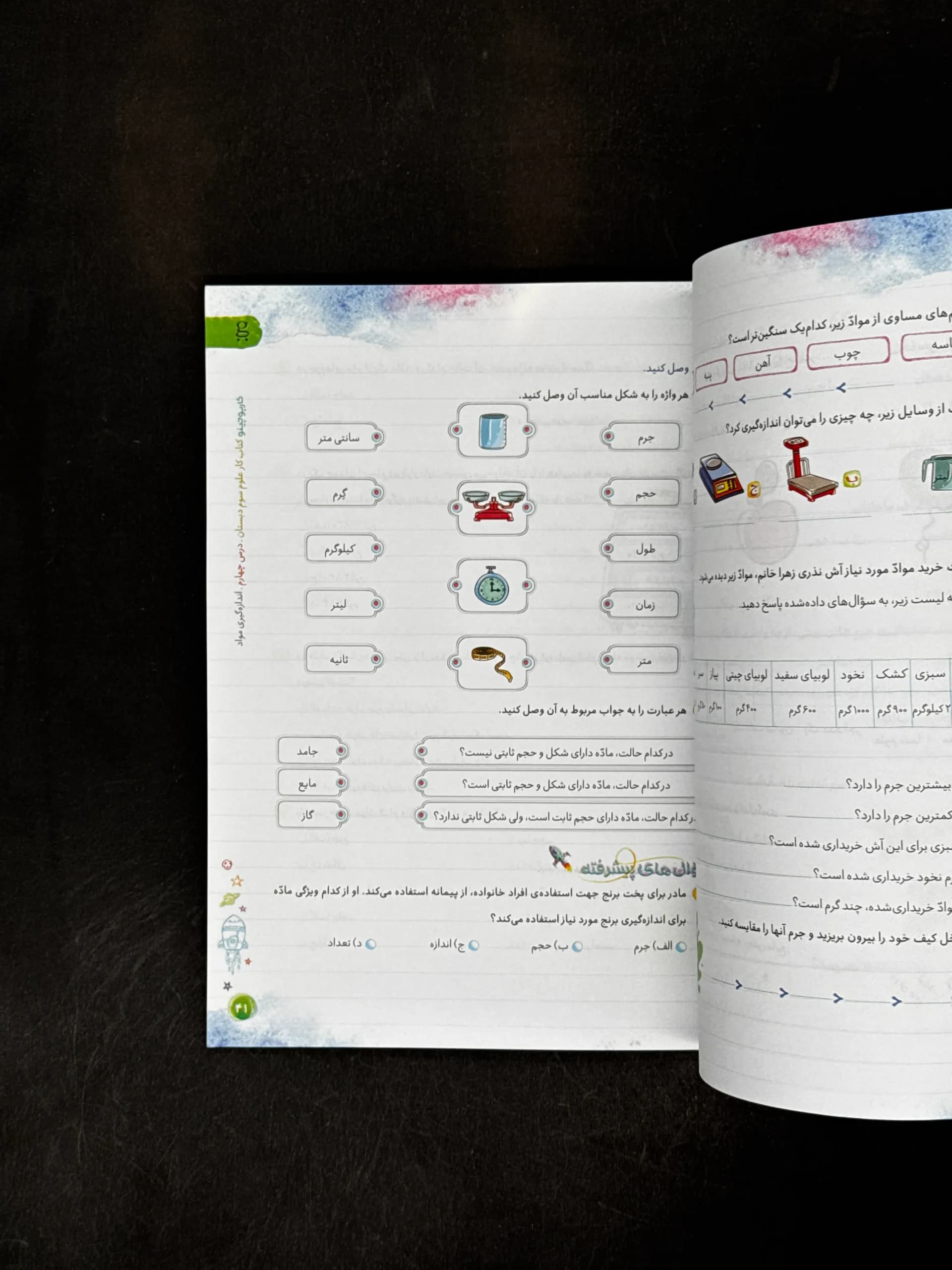 کارپوچینو علوم سوم ابتدایی گاج — تصویر ۴
