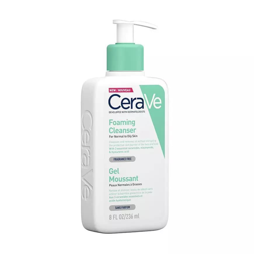 فوم شستشوی پوست چرب سراوی CeraVe Foaming Cleanser — تصویر ۶