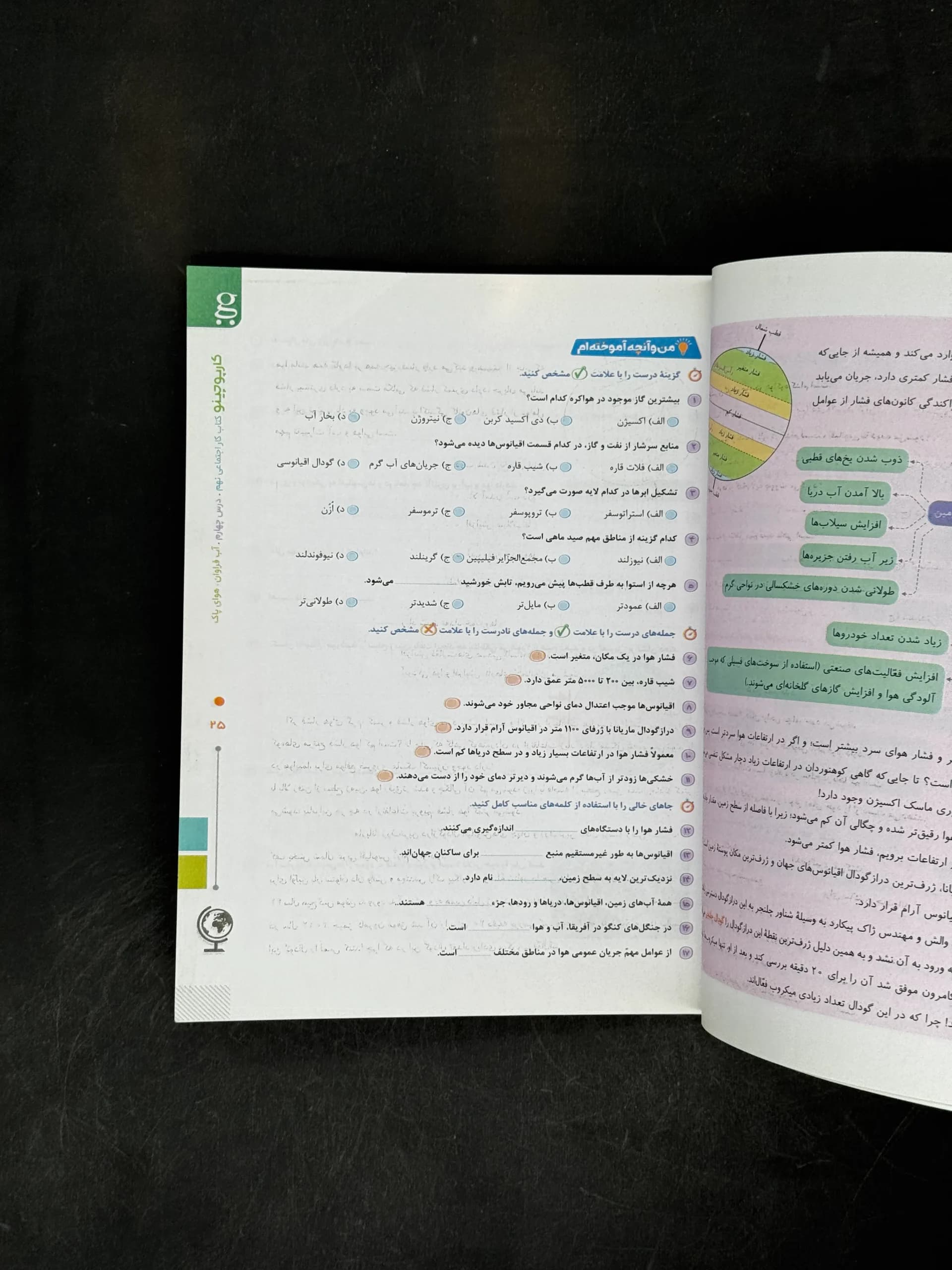 کارپوچینو مطالعات اجتماعی نهم گاج — تصویر ۳