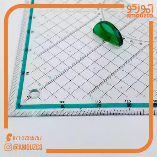 گونیا دسته دار 45 درجه 35 سانت فابل — تصویر ۵