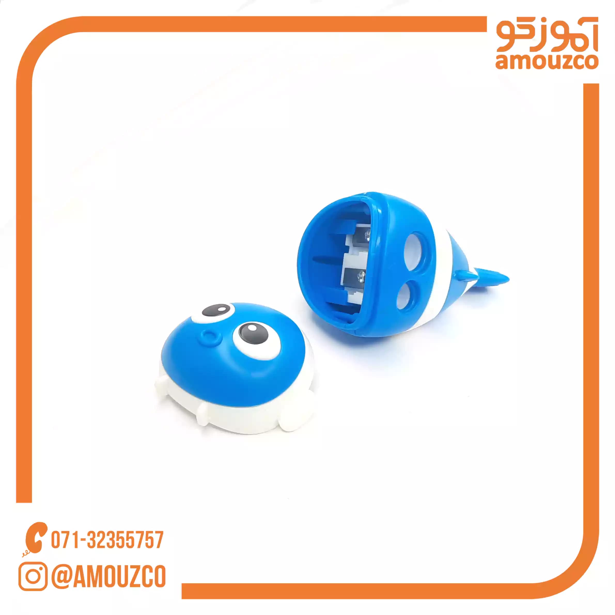 تراش پاک کن زوم طرح ماهی — تصویر ۴
