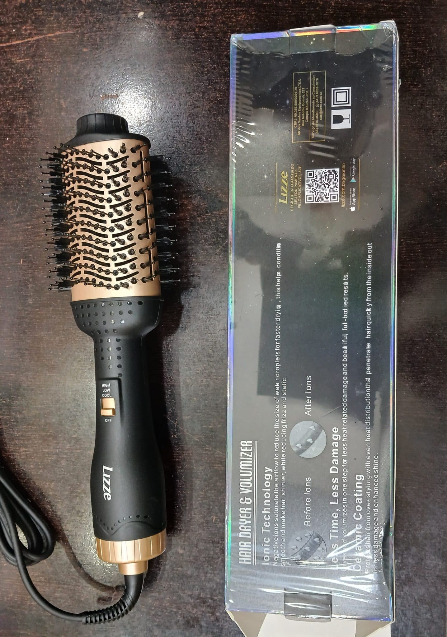 سشوار برسی لیز اصل برزیل — تصویر ۳