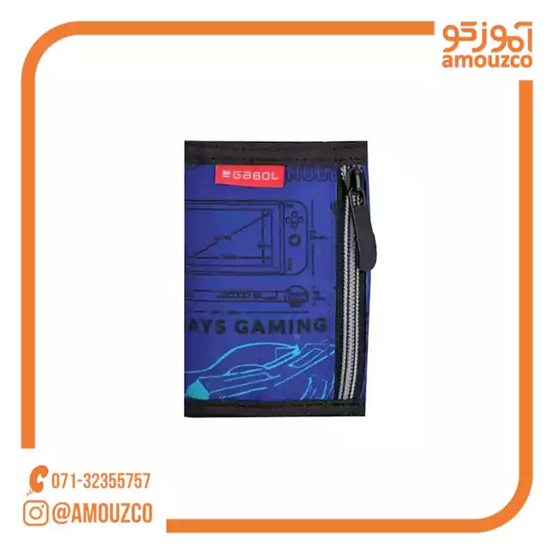 کیف پول Gaming سایز 12×9×1 گابل — تصویر ۳