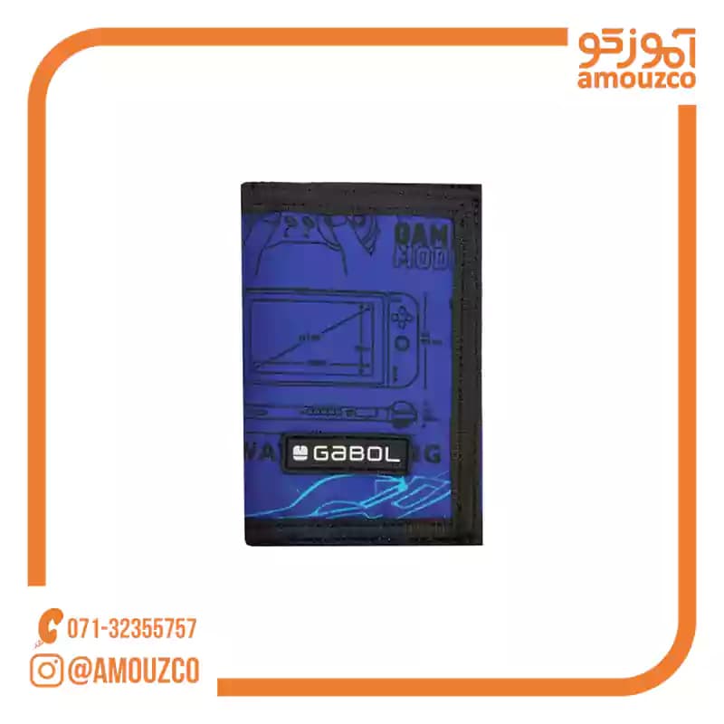 کیف پول Gaming سایز 12×9×1 گابل