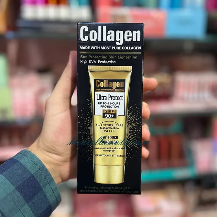 ضد آفتاب کلاژن وکالی بی رنگ SPF 90 (اورجینال) — تصویر ۴