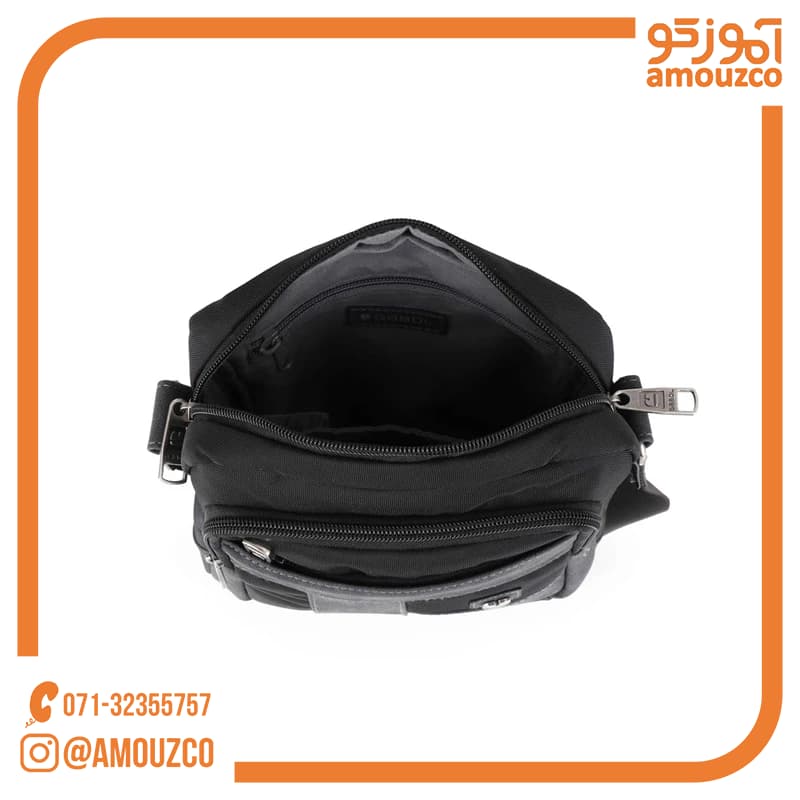 کیف دوشی مردانه Bremen سایز 20×24×8 گابل — تصویر ۲