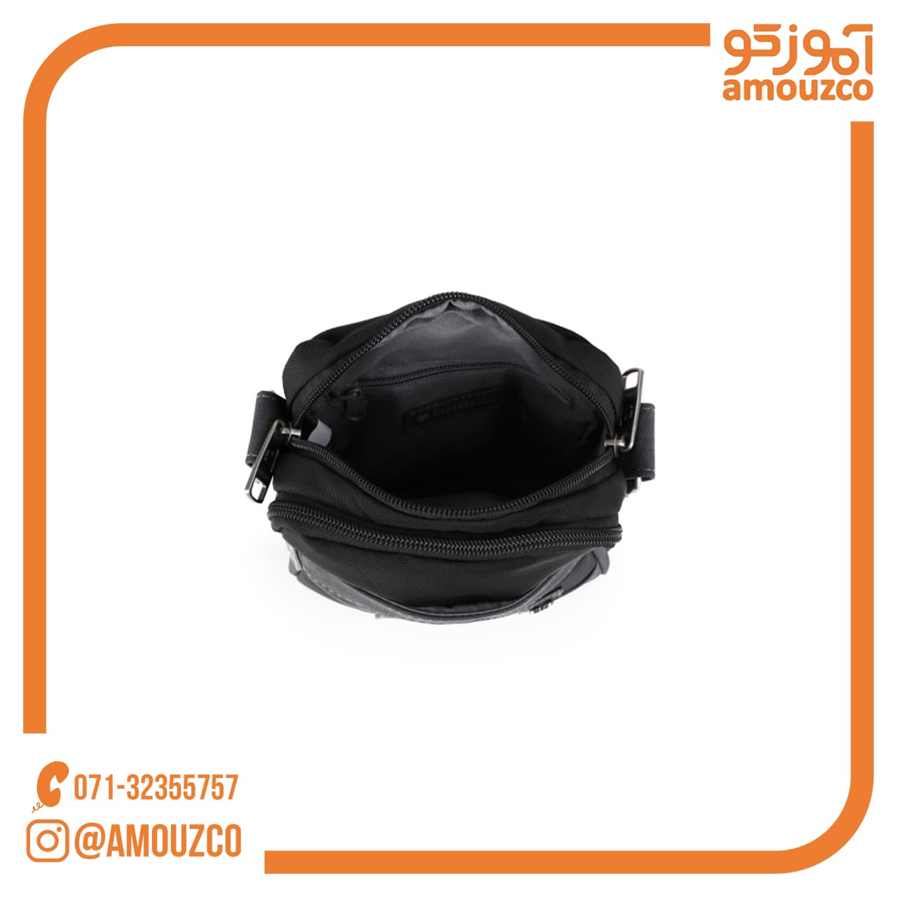 کیف دوشی مردانه Bremen سایز 15×19×7 گابل — تصویر ۷