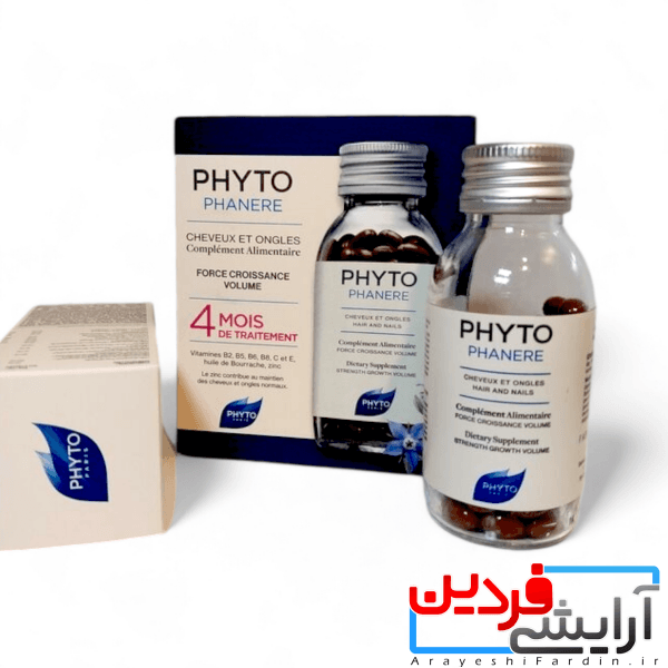 قرص تقویت‌کننده مو و ناخن فیتو فانر (Phyto Phanere) — تصویر ۸