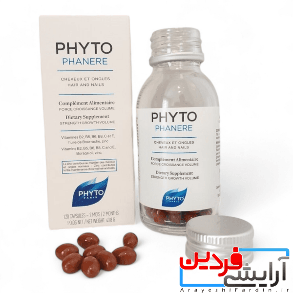 قرص تقویت‌کننده مو و ناخن فیتو فانر (Phyto Phanere) — تصویر ۶