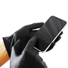 دستکش نیتریل مشکی TT glove (اینتکو) — تصویر ۹