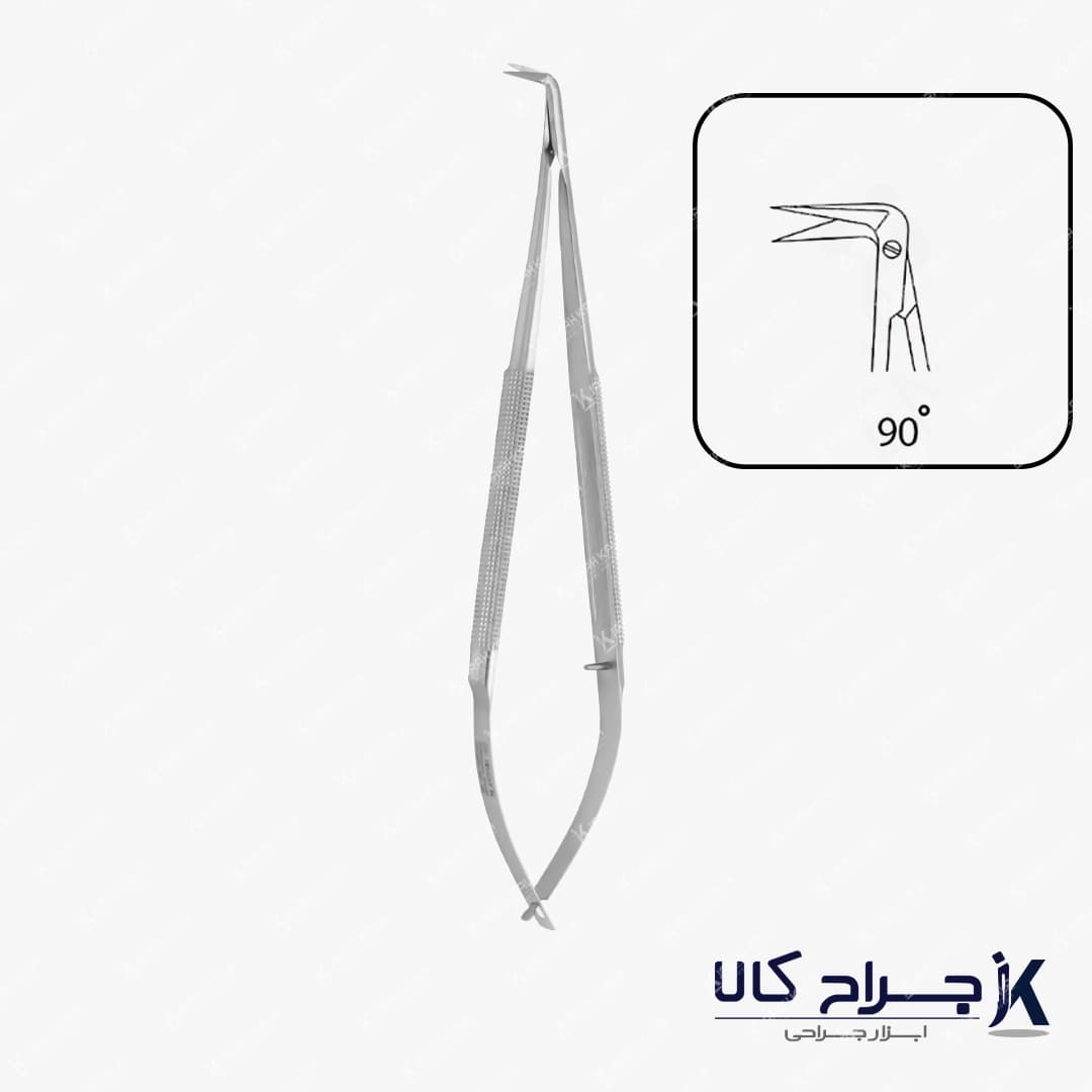 قیچی عروقی ۹۰درجه MARK 18cm — تصویر ۲