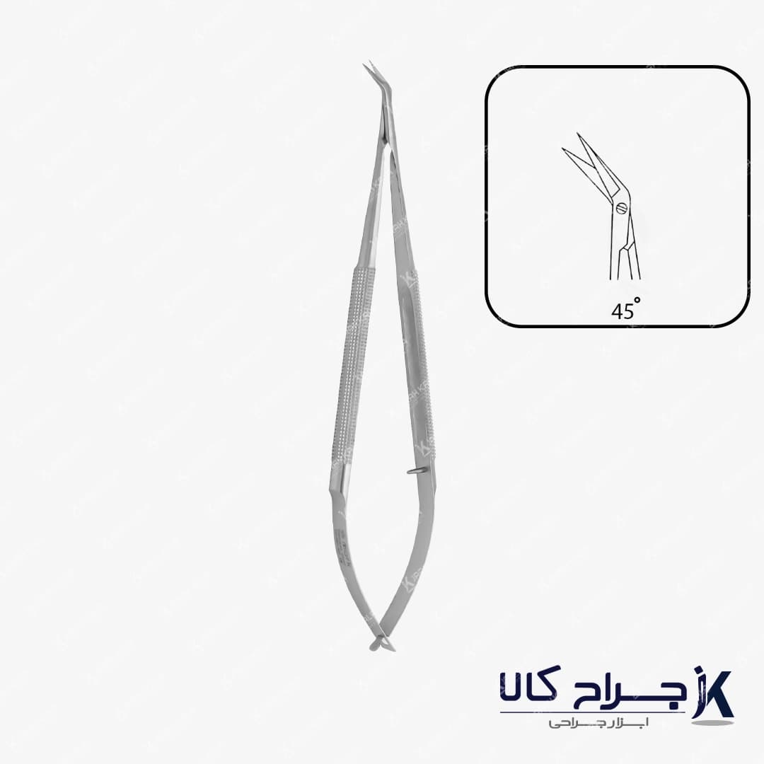 قیچی عروقی ۴۵درجه MARK 18cm — تصویر ۲